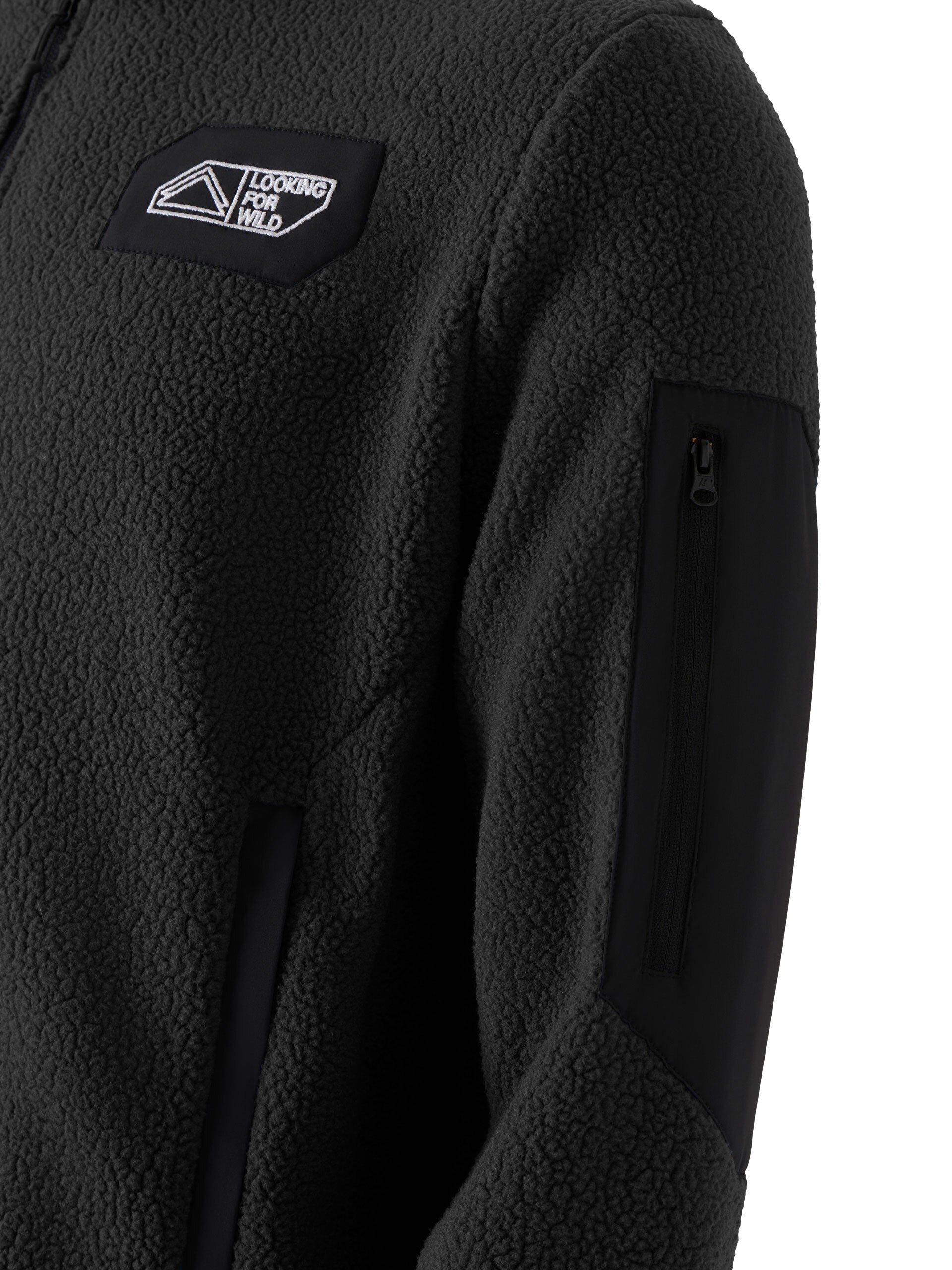 Biographie Fleece Sweater - Pirate Black