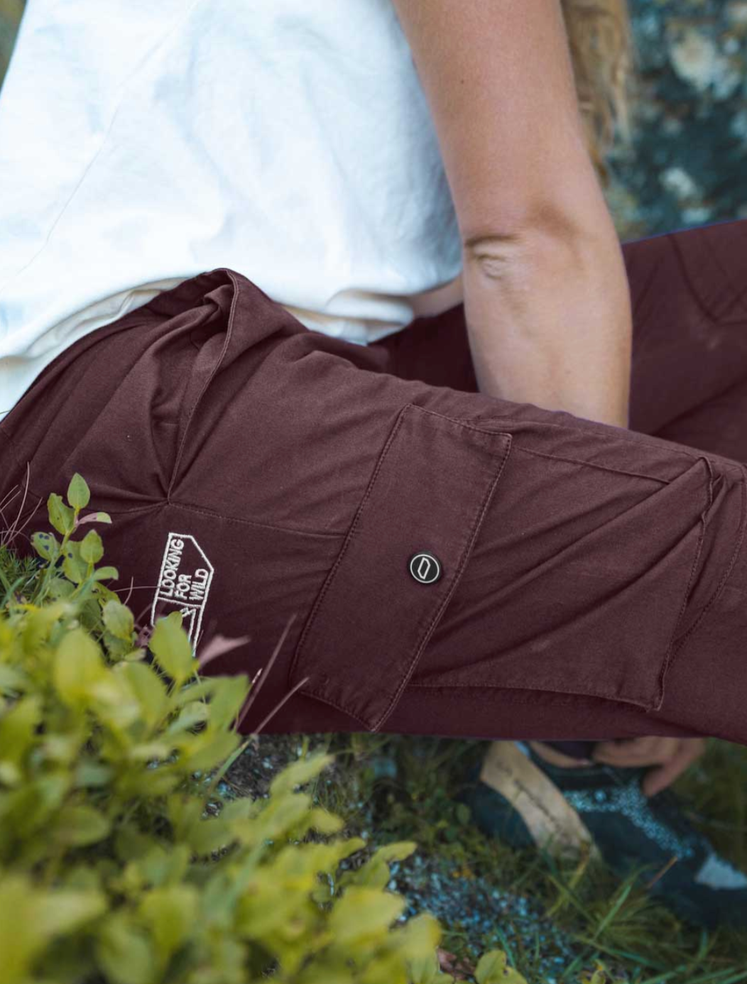 Pantalon d'escalade Laila Peak Cargo - Potent Purple