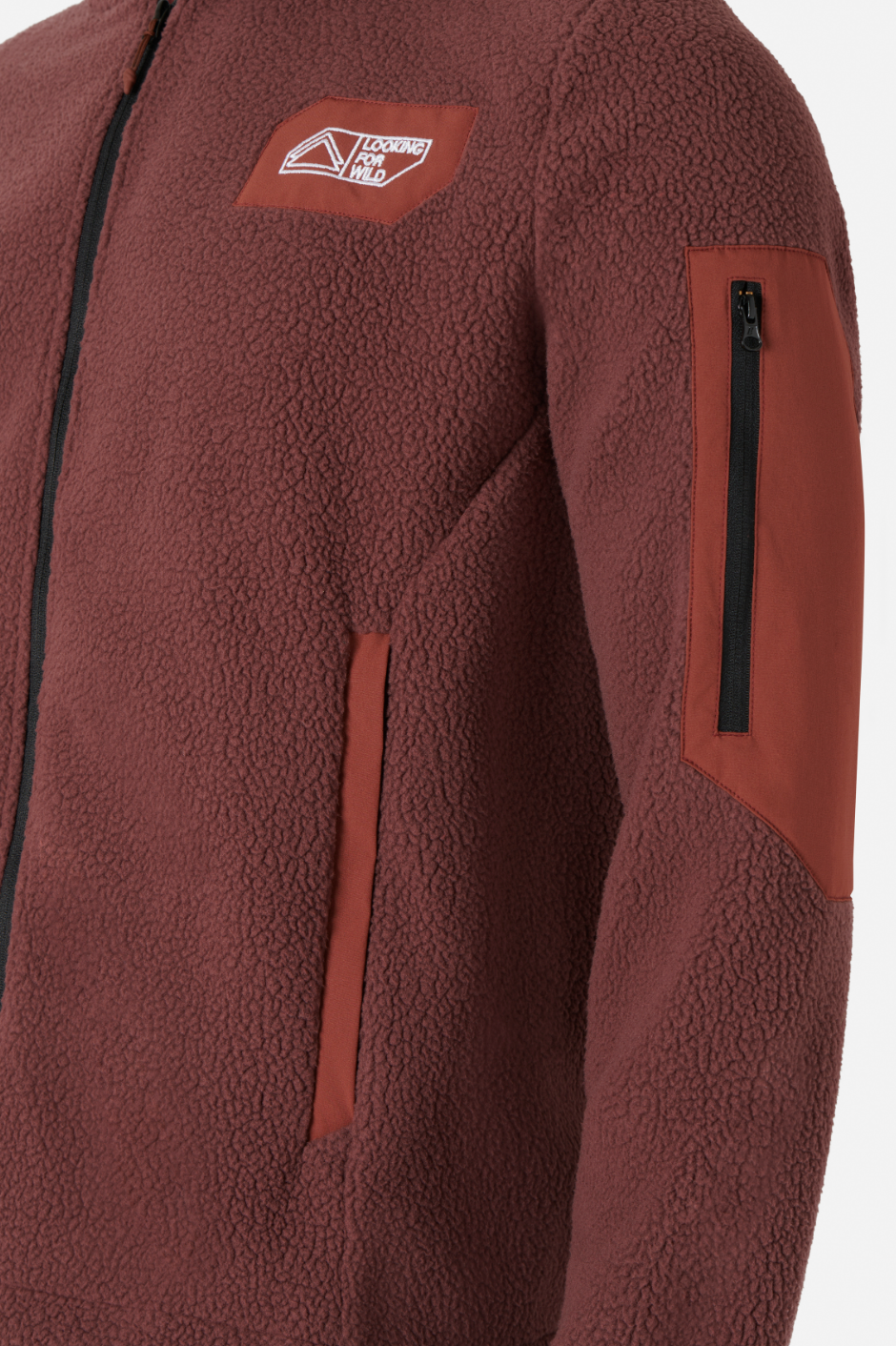 Biographie Fleece Sweater - Mahogany