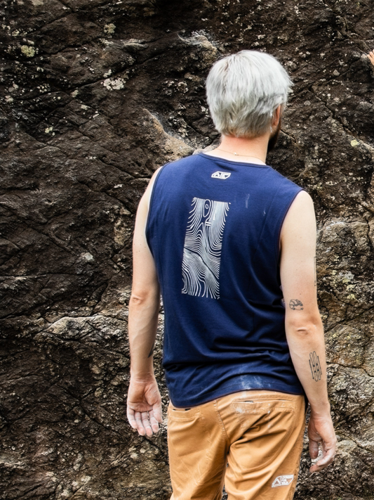 Débardeur TANK TOP Homme - Medieval Blue