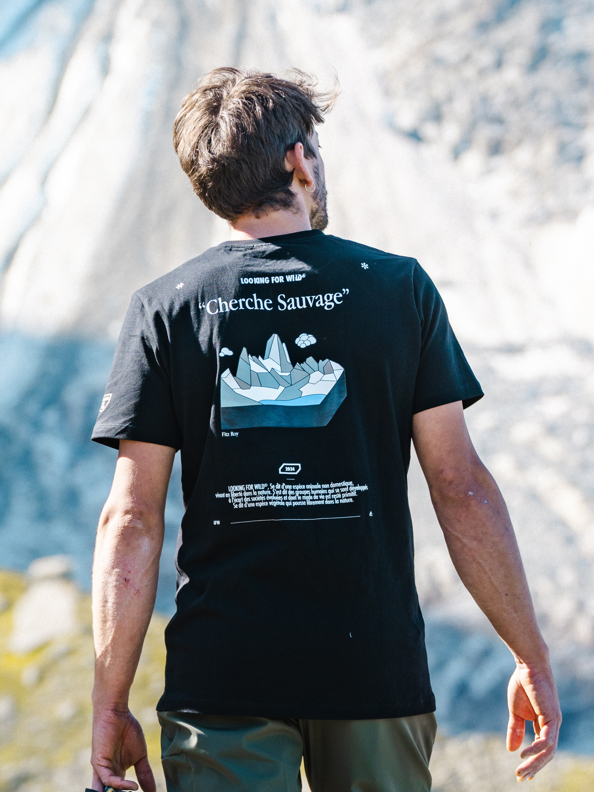 T-Shirt Cherche Sauvage - Fitz Roy