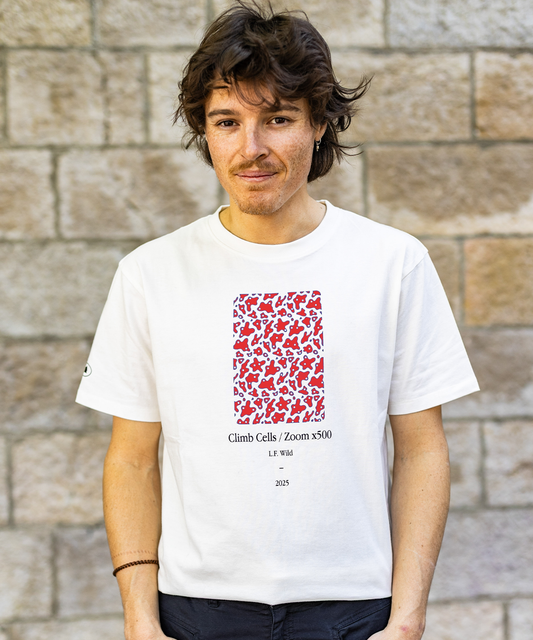 T-Shirt Unisexe - Climbing Cells Red